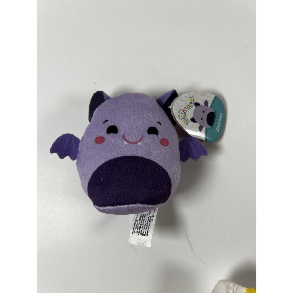 Squishmallows McDonald's Happy Meal Plush Zumirez the Bat‎ with Open Blind Bag